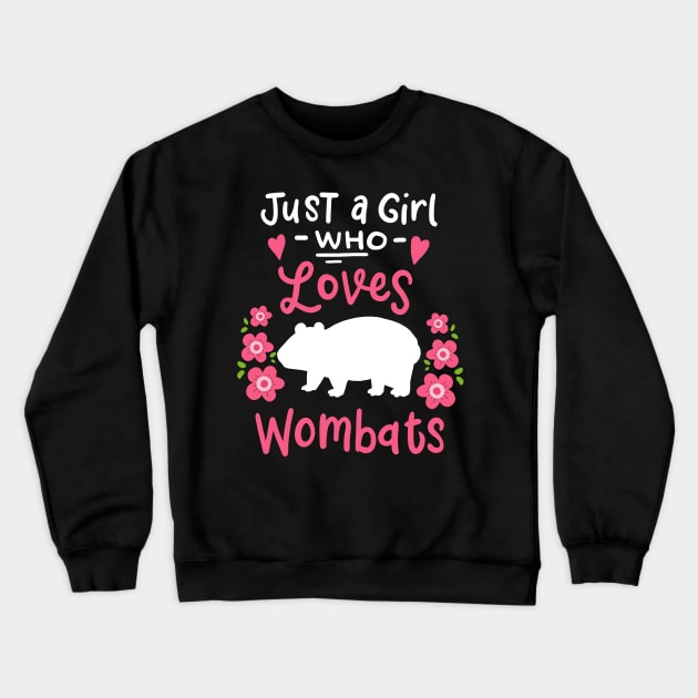 Wombat Wombat Lover Australian Crewneck Sweatshirt by KAWAIITEE